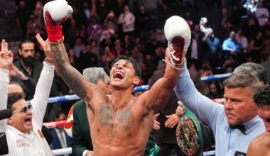 Ryan Garcia defeats Mario Barrios to win WBC welterweight title | Boxing News