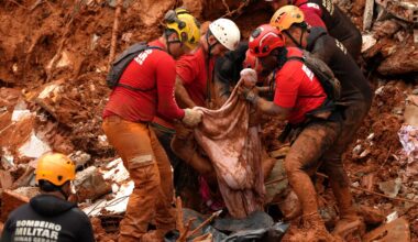 Brazil flooding death toll rises to 64 as search efforts continue | Weather News