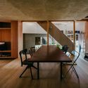 Jonoya House / Masakazu Tsujibayashi Architects - Interior Photography, Dining room, Wood, Table, Chair, Shelving