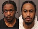 Joshua Adams and Anthony Mitchell were charged after a failed attempted robbery in Kleinburg, Ont.