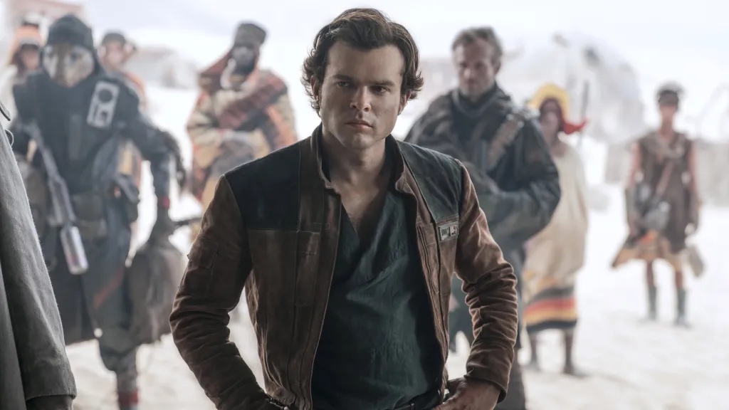 Alden Ehrenreich as Han Solo in Solo A Star Wars Story