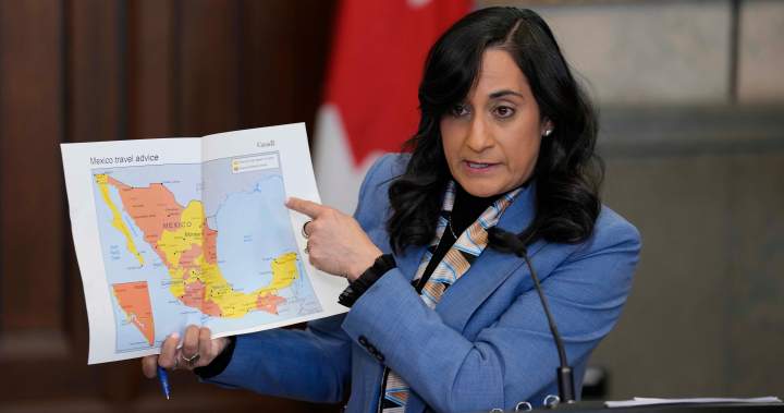 Over 61K Canadians in Mexico register as situation becomes ‘more stable’ - National