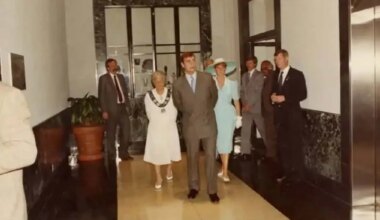 former prince andrew arrested and he once helped open mississauga city hall.