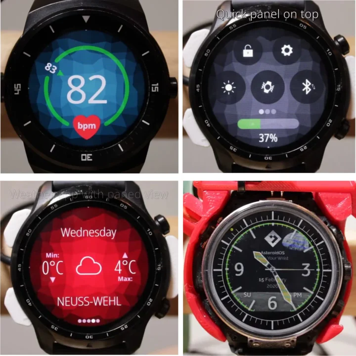 AsteroidOS 2.0 new UI apps