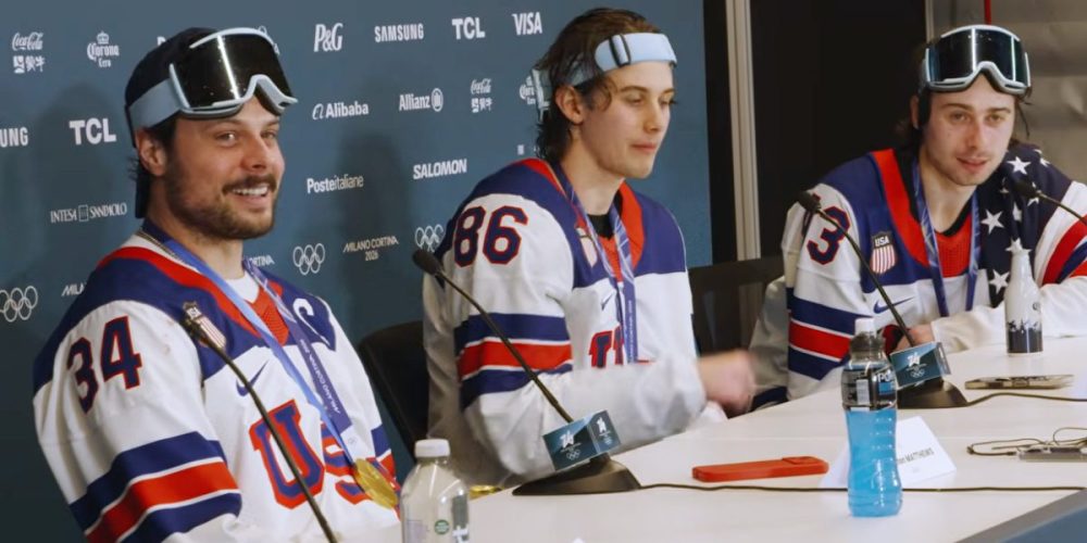 Auston Matthews happy