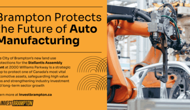 City of Brampton approves motion to protect Stellantis Brampton Assembly Plant lands for automotive manufacturing