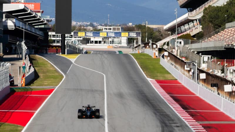 Barcelona F1 testing