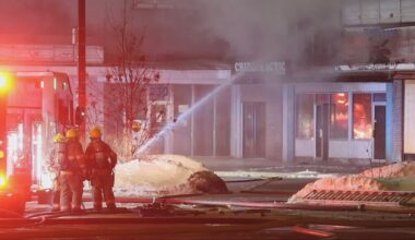 Building that caught fire in Ajax to be demolished