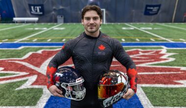 'Pretty surreal': How a U of T architecture student turned a CFL setback into an Olympic debut