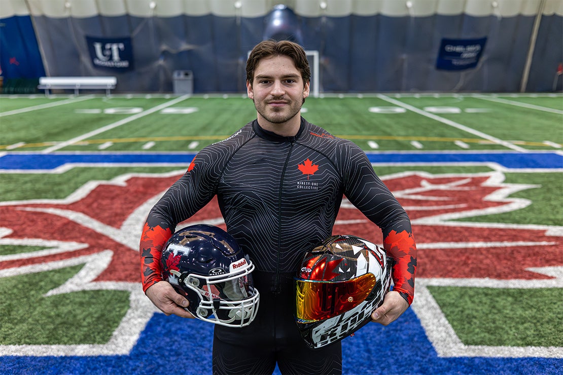 'Pretty surreal': How a U of T architecture student turned a CFL setback into an Olympic debut