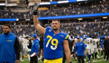 Los Angeles Rams RT Rob Havenstein retiring after 11 seasons