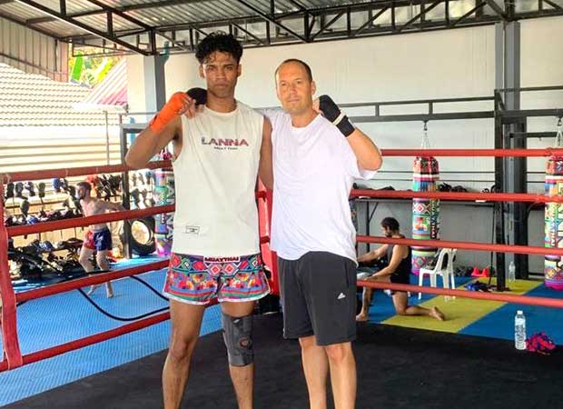 Babil Khan begins training in Muay Thai in Thailand for his next project