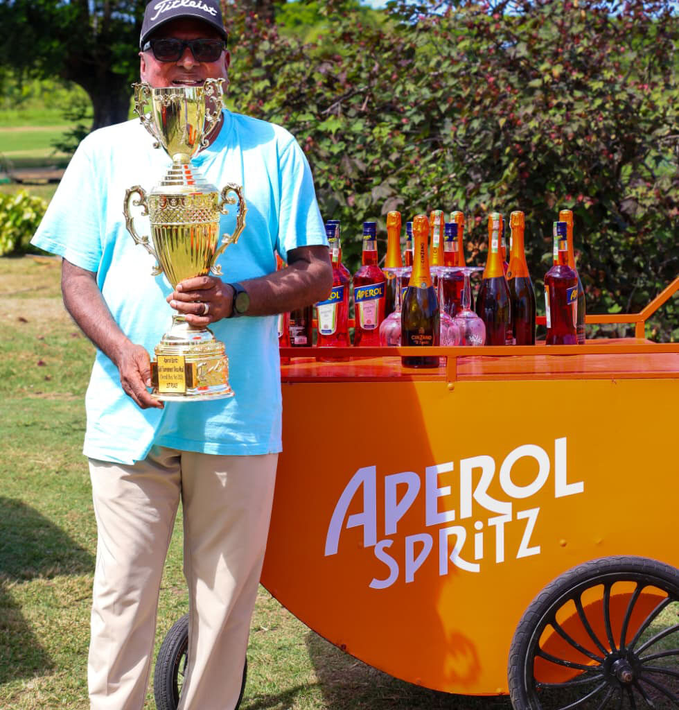 Bacchus tops leaderboard to win Aperol Spritz Golf Tournament