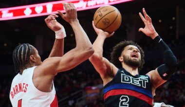 Poeltl returns but Raptors bested by shorthanded Pistons