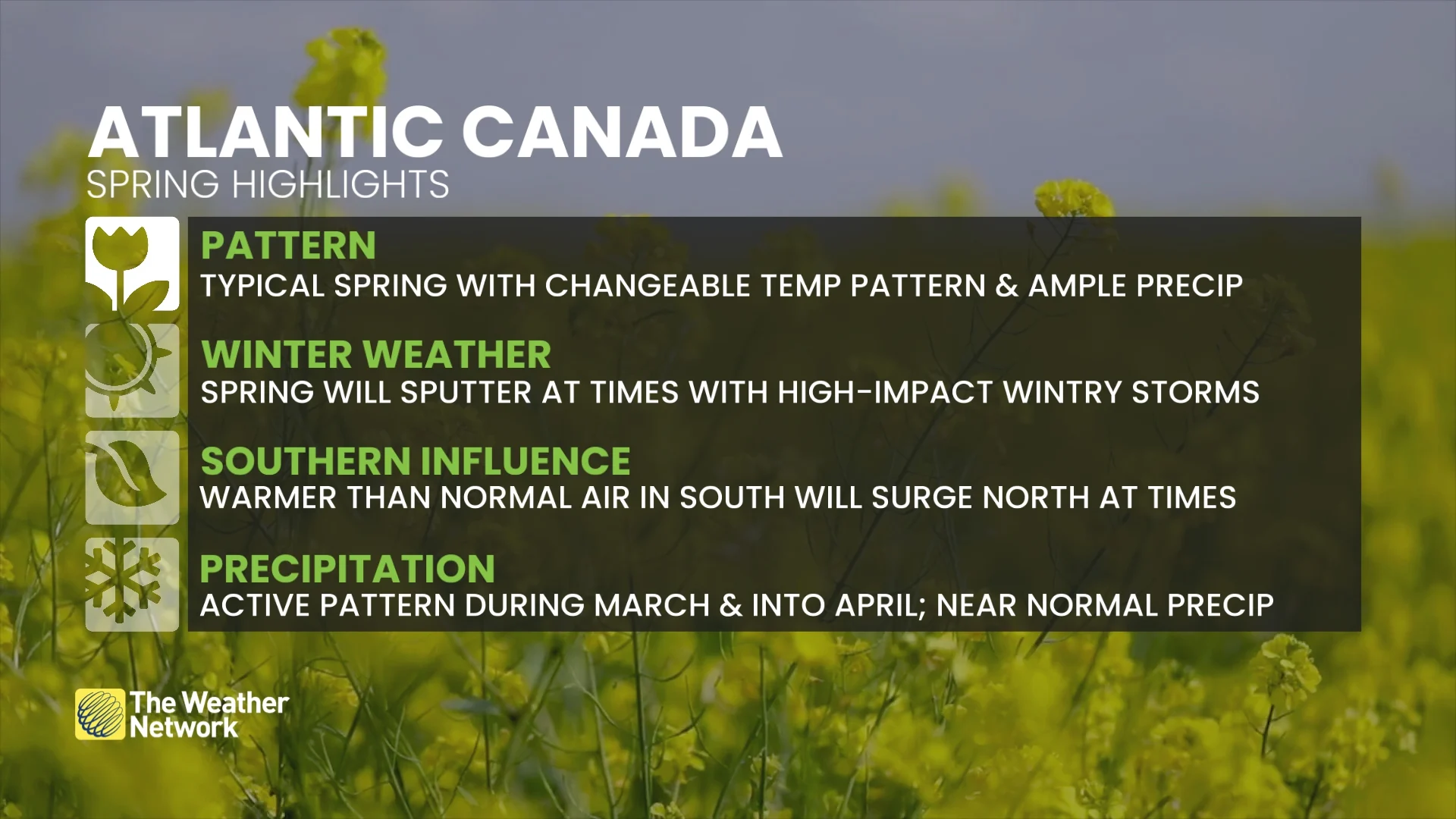 Baron - Atlantic Canada Spring Highlights 2026