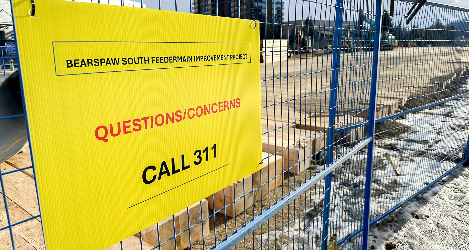 Calgary water restrictions to begin March 9, as Bearspaw reinforcement work starts