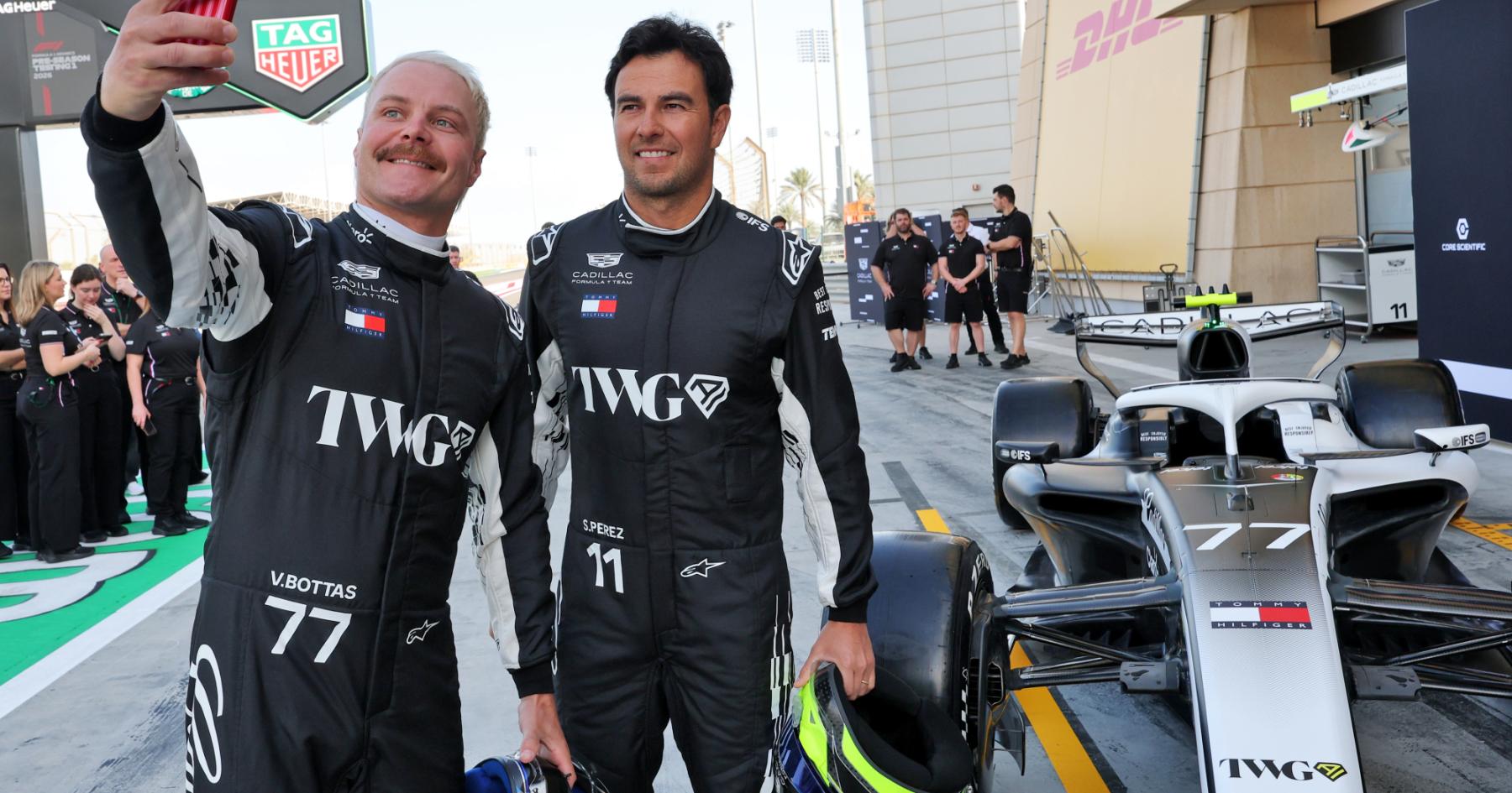 Cadillac feel 'squeeze' in F1 testing despite 'fundamental' Sergio Perez, Valtteri Bottas benefit