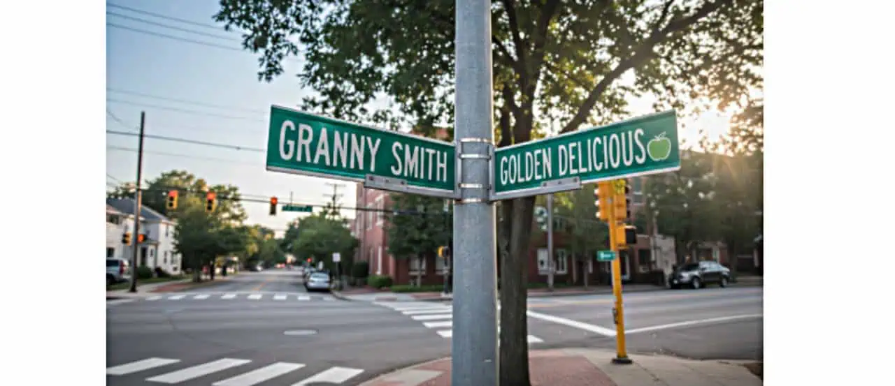 street names apple orchard Brampton