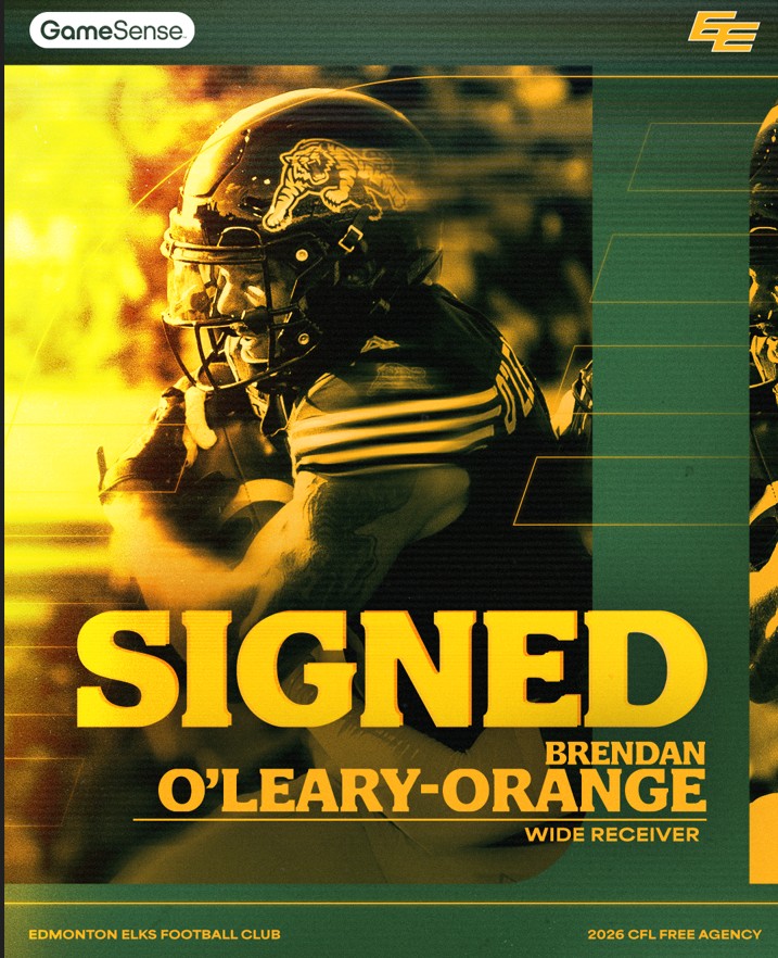 Brendan OLeary Orange - CFL News Hub