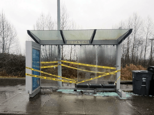 Dozens of bus shelters vandalized across Metro Vancouver - BC