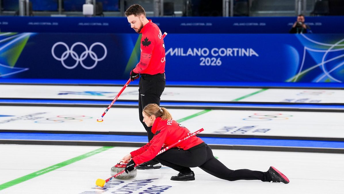 Successful opening draw for Team Canada in mixed doubles curling at Milano Cortina 2026