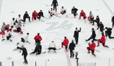 Canada closes Saturday’s practice to media ahead of gold medal game against United States