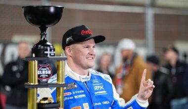 Ryan Preece overcomes sleet, cautions to win The Clash at Bowman Gray