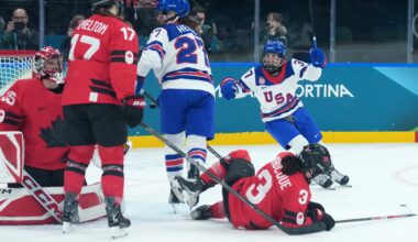 Canada drops lopsided women’s hockey preliminary round game to United States
