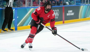 Marie-Philip Poulin 'eternally grateful' to captain Canada at Olympics