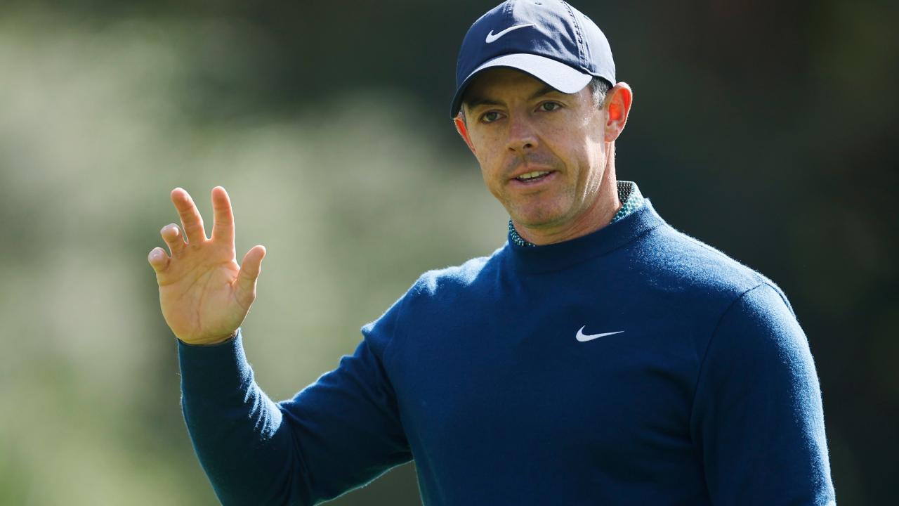 Rory McIlroy handles rain and wind to share clubhouse lead at Riviera