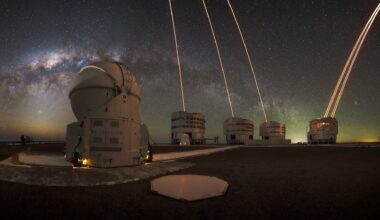 Lasers beam 'artificial stars' above Chile photo of the day for Feb. 17, 2026