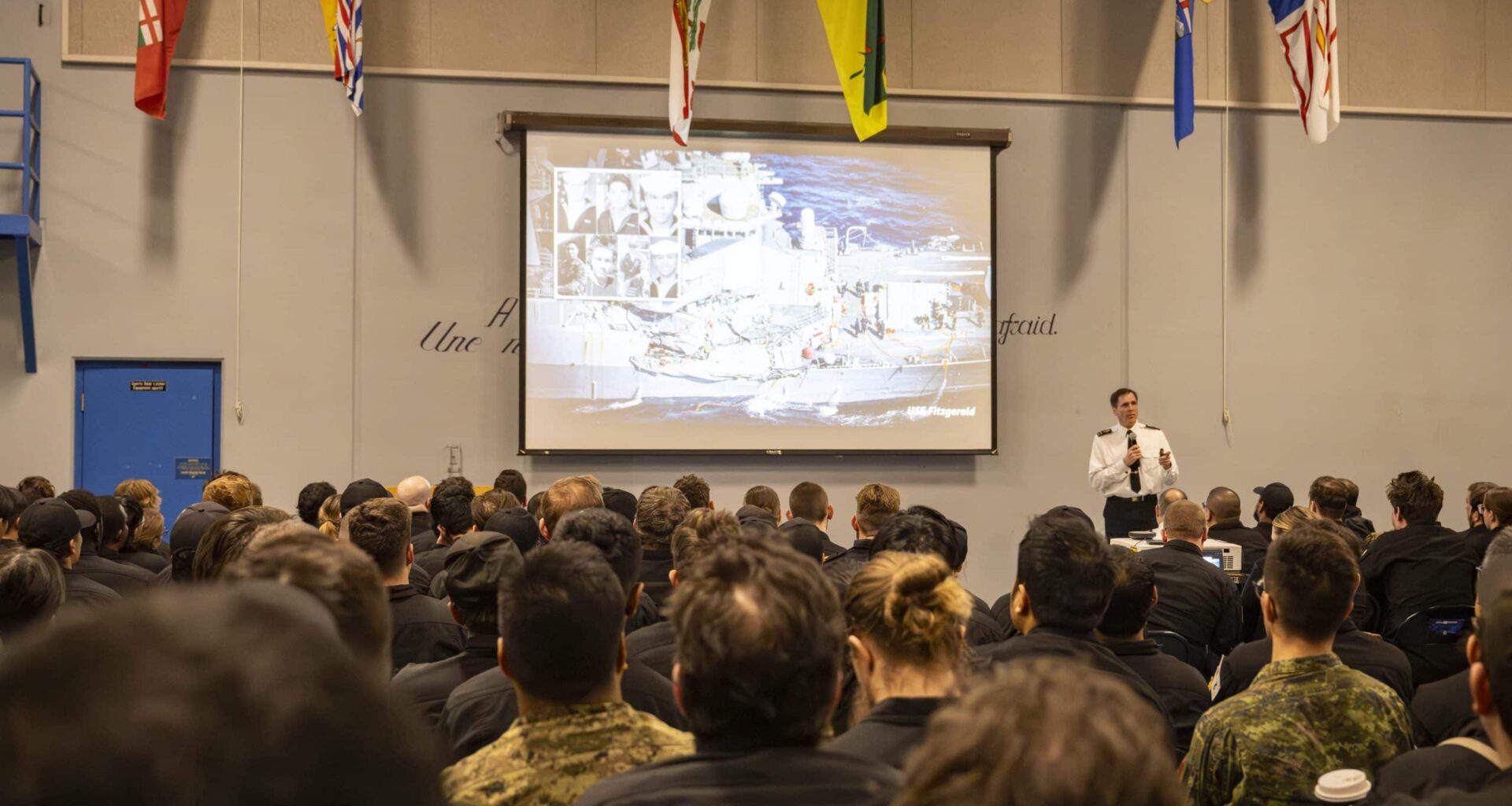 The Navy Canada Needs: VAdm Topshee Hosts Town Hall