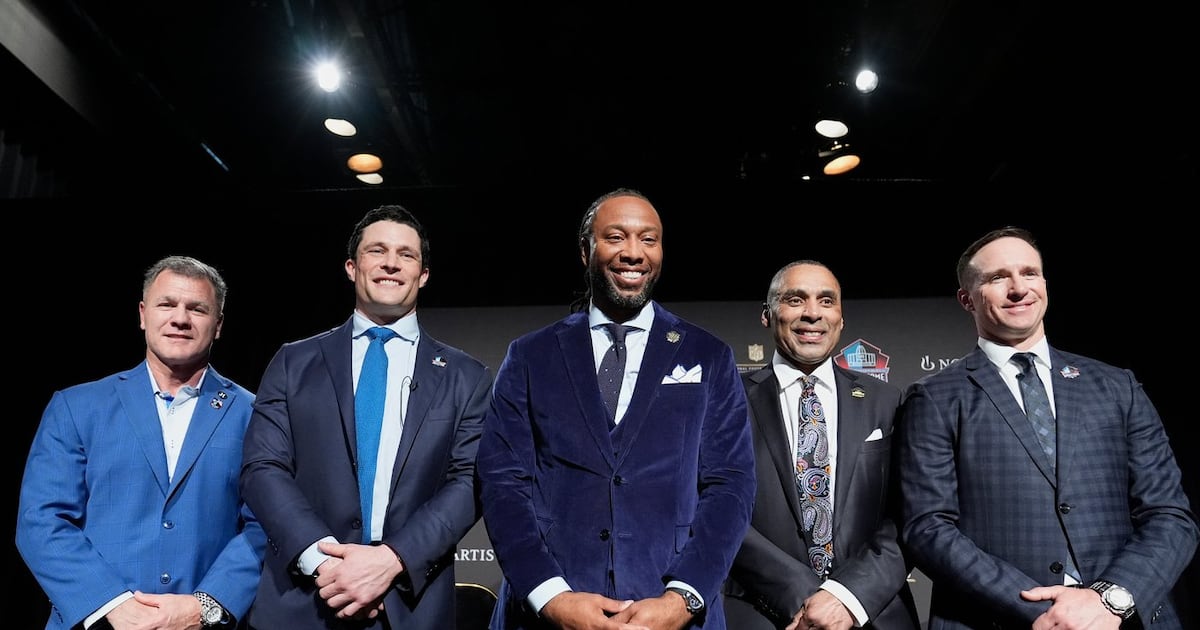 Drew Brees, Larry Fitzgerald headline Hall of Fame class