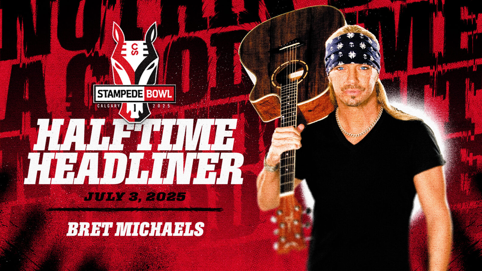 Bret Michaels To Perform At Stampede Bowl