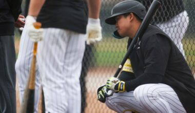 Early evaluations of hitters at camp