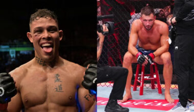 Caio Borralho and Reinier de Ridder