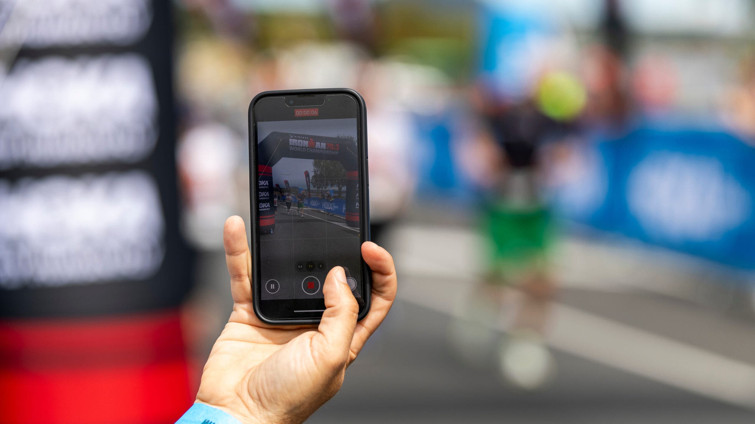 Before planning to bring your phone along for an Ironman or 70.3 race, get to know the usage rules.