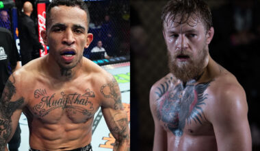 Carlos Prates and Conor McGregor