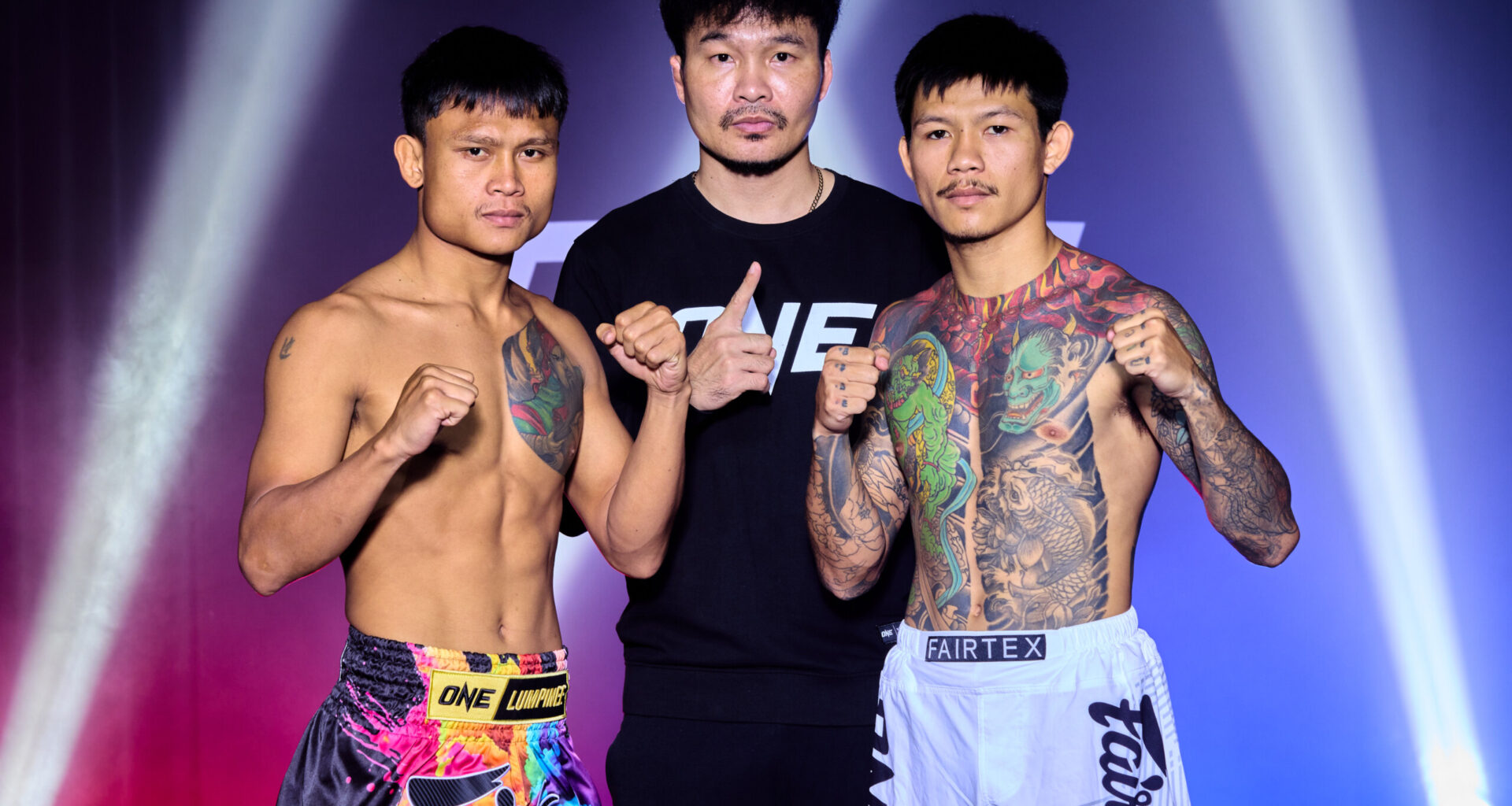 Chatpichit and Tubtimthong face off ahead of ONE Friday Fights 144