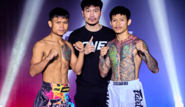 Chatpichit and Tubtimthong face off ahead of ONE Friday Fights 144