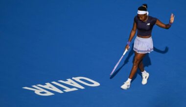 Coco Gauff’s forehand unravels again in Qatar Open defeat to Elisabetta Cocciaretto