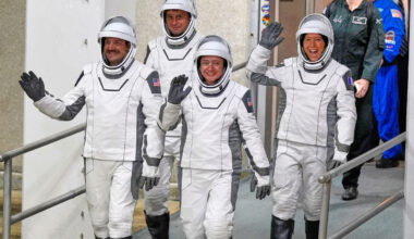 Four New Astronauts Arrive at ISS, Restoring a Full Crew For Research : ScienceAlert