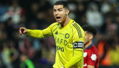 Video: Cristiano Ronaldo still unstoppable at 41 as his 965th career goal fires Al-Nassr to the top of Saudi Pro League