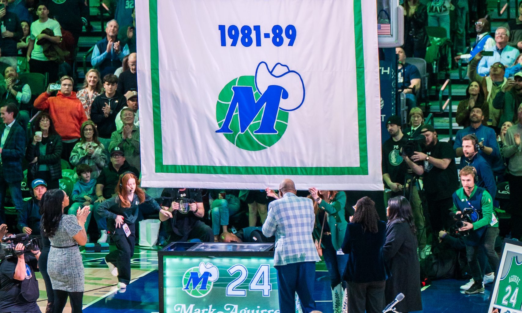 A Foundation Recognized: Mark Aguirre’s Jersey Finally Joins the Rafters