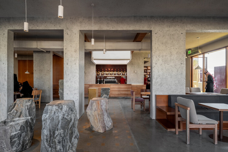 Peacock Hail Cafe / movs studio - Interior Photography, Wood, Chair