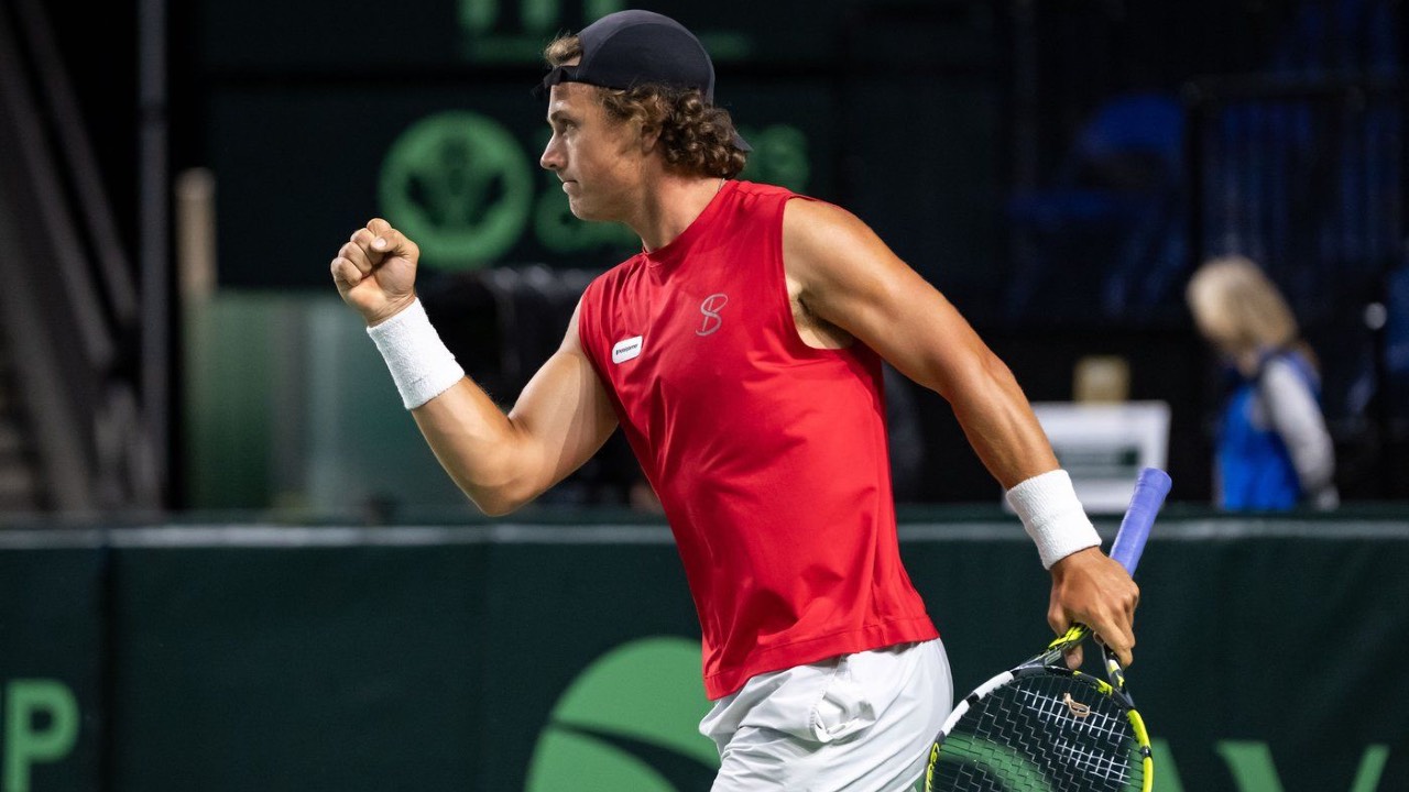 Canada splits Davis Cup qualifier opening matches with Brazil