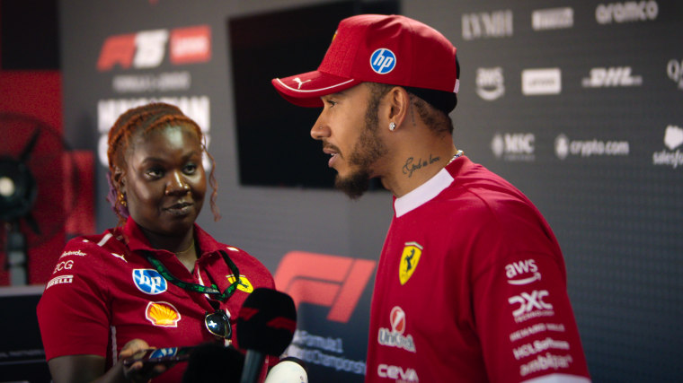 Lewis Hamilton makes his Ferrari debut in Season 8 of "Drive to Survive."