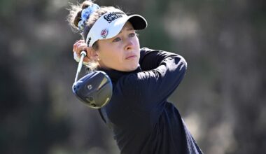 Korda wins LPGA season opener without having to hit a shot on Sunday