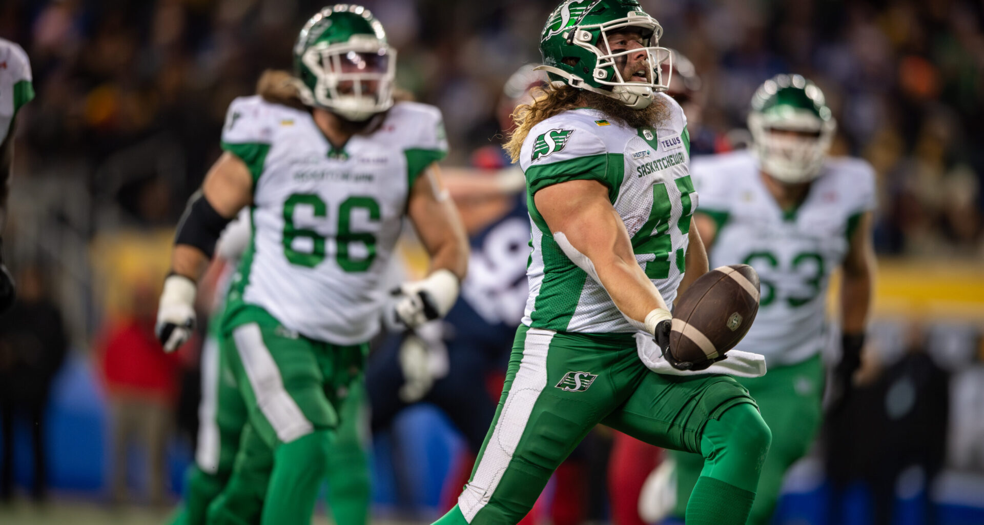 Championship Ground Game Returns As Riders Extend Ouellette