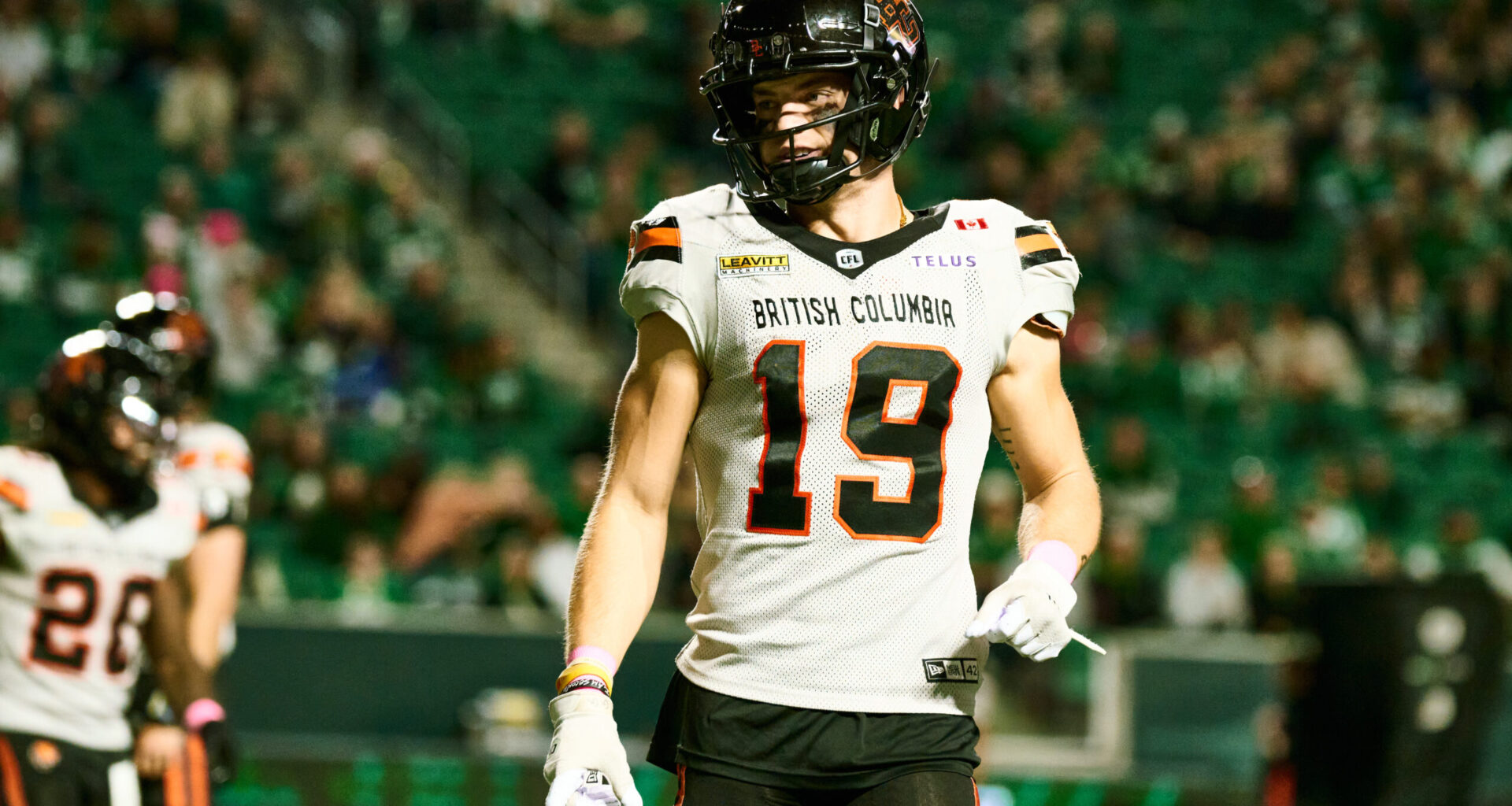 REDBLACKS ink American receiver Ayden Eberhardt to two-year contract